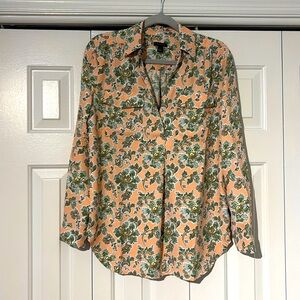 Floral Ann Taylor floral blouse